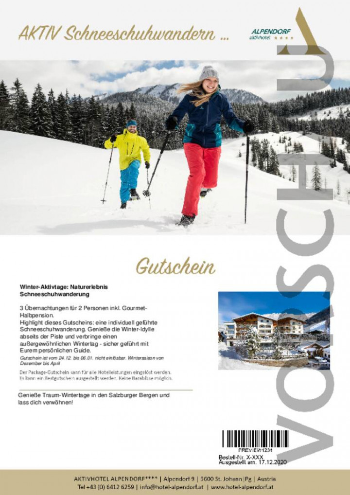 Winter-Aktivtage: Naturerlebnis Schneeschuhwandern